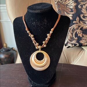 #144 - LIVE SHOW - Gold-Tone Layered Pendant Necklace